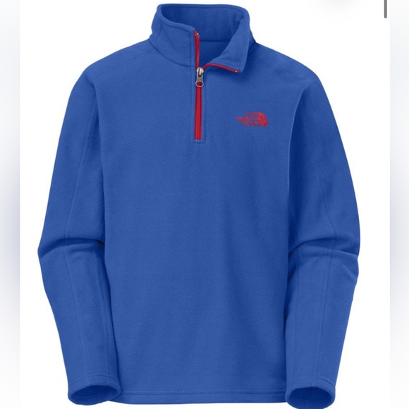 The North Face Glacier 1/4-Zip Fleece Top (Boys') - Picture 1 of 5